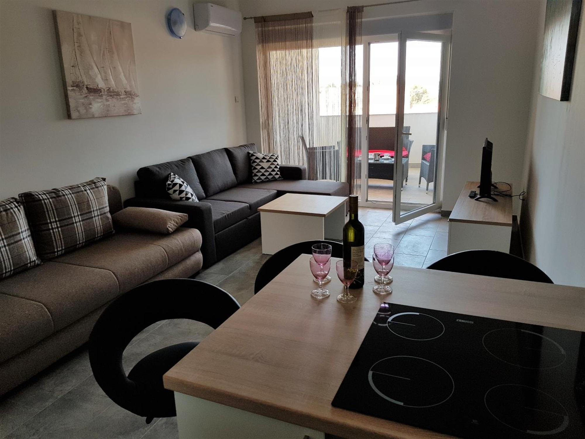 Summer Holiday Apartments Novalja Ruang foto